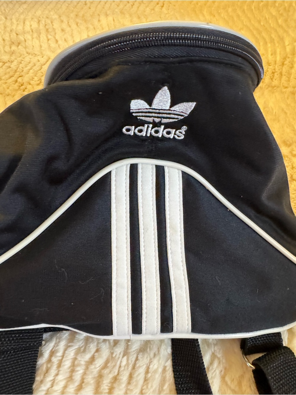 adidas Black and White Mini Backpack - Picture 4 of 4